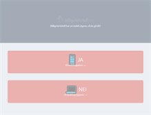 Tablet Screenshot of billigstehotell.com